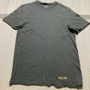 True Religion Olive Green Tee with Gold Branding